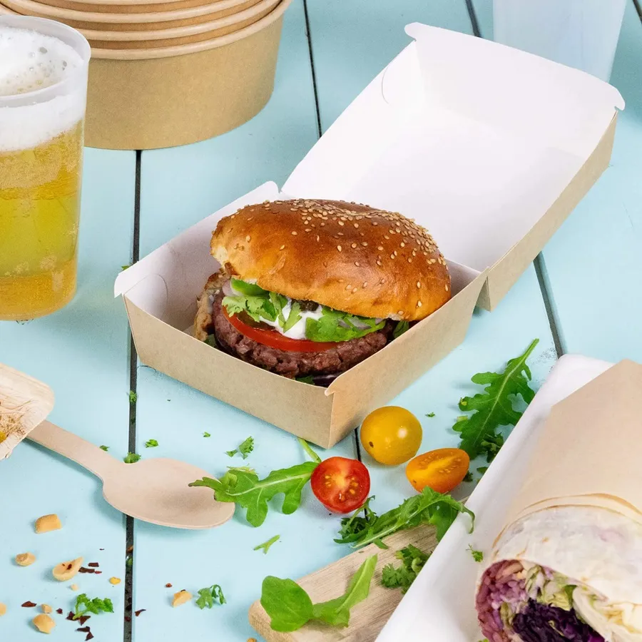 Brun burgerboks 12x12x8,2 cm.webp