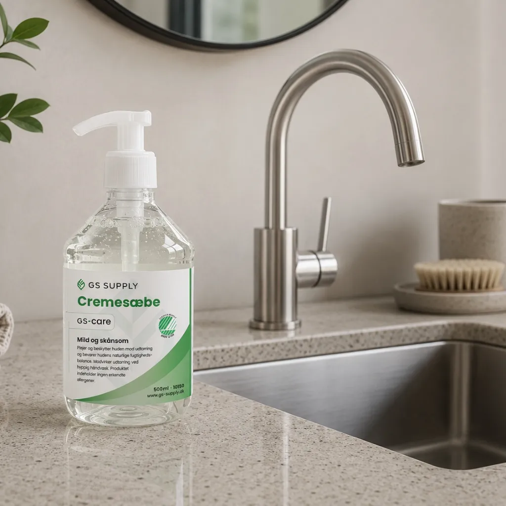 Håndsæbe, GS-Care, Cremesæbe Natur.webp