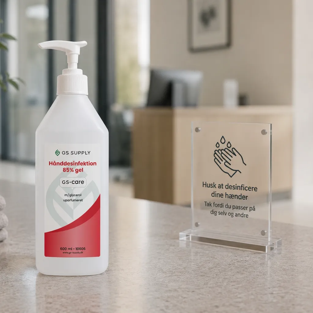 Hånddesinfektions-Gel, GS-Care, 600 ml.webp