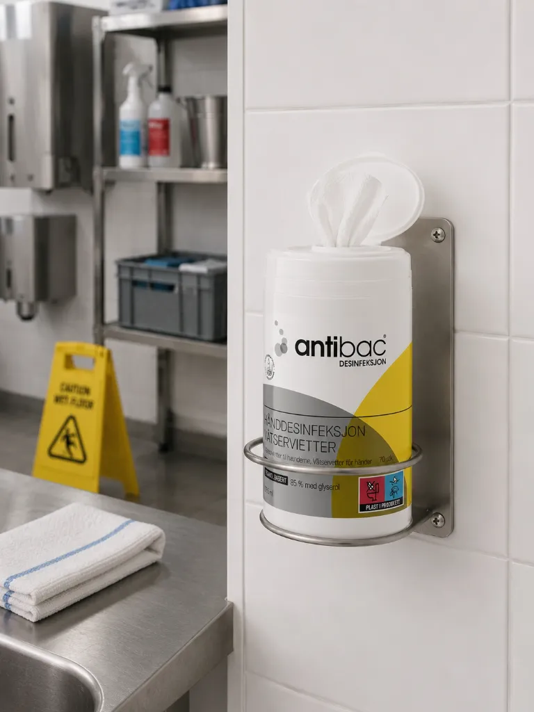 Desinfektionsservietter til hænder, Antibac, 85%.webp