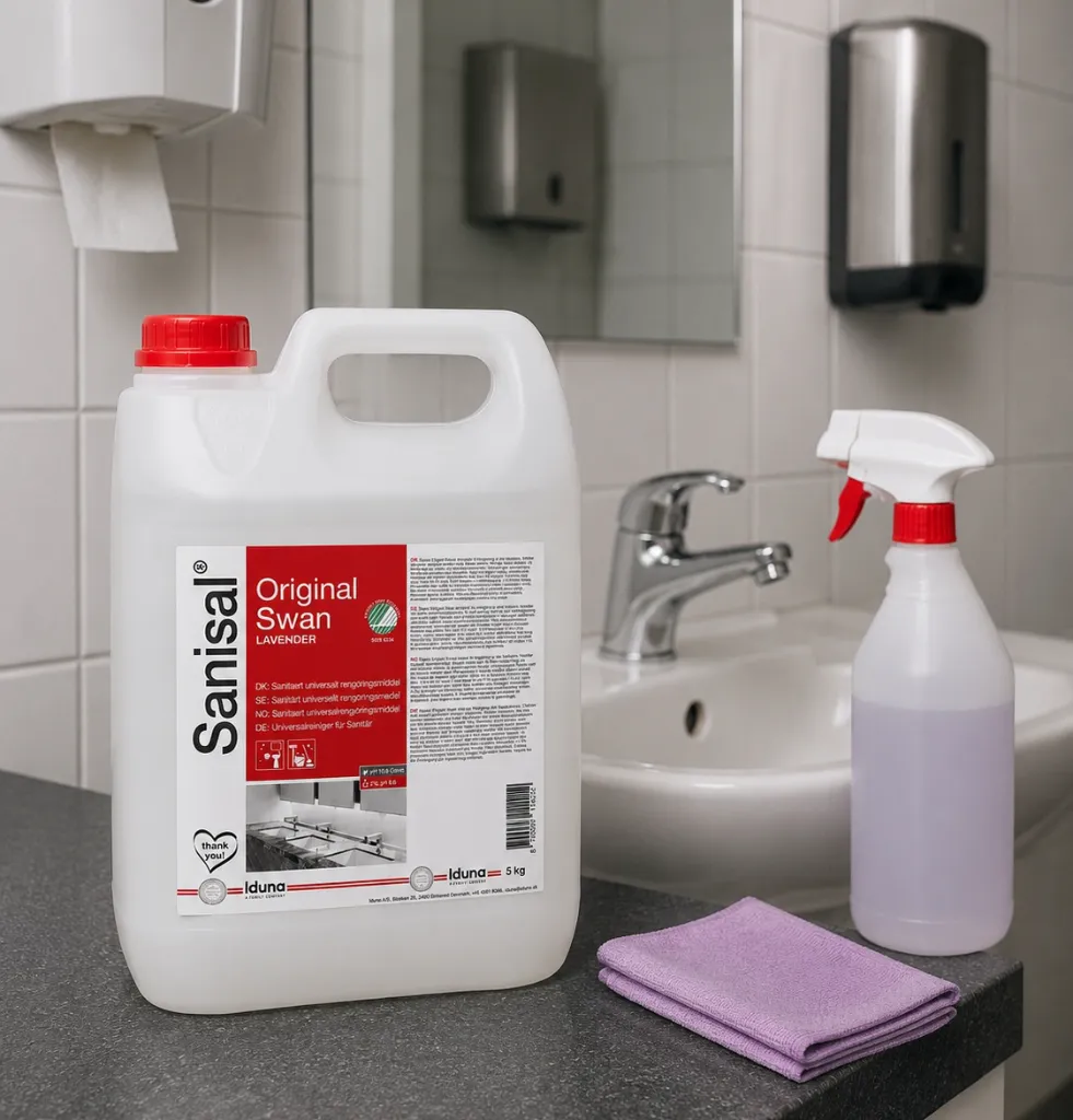 Sanisal Original Swan Lavender, 5 liter.webp