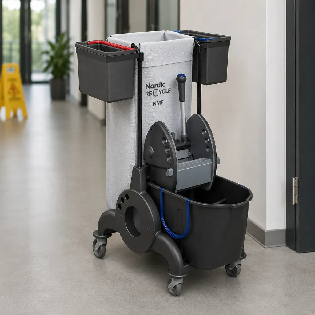 Nordic Recycle Speed Mop Kombi vogn, NMF E-325.webp