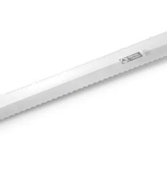 Konditorkniv, 26cm, rustfrit stål, savtakket på én side.webp