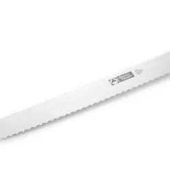Brødkniv, 24cm, rustfrit stål, savtakket på én side.webp