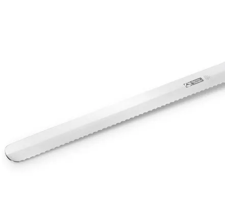 Bagerkniv, 36cm dobbeltsidet bølgeskær og fladslebet.webp