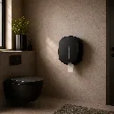 Papirdispenser til Mini Jumbo toiletpapir, sort - GS-Basic.webp