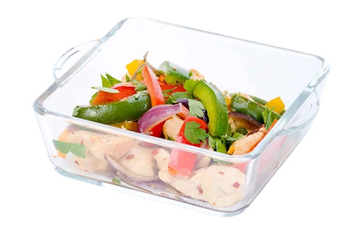 Ovnfad, 44cl, 15x13x4,5cm, op til 500grader, glas, (12 stk.)