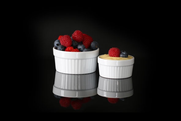 Ramekin, Ø7cm, porcelæn, hvid, ESSENTIALS, (24 stk.)