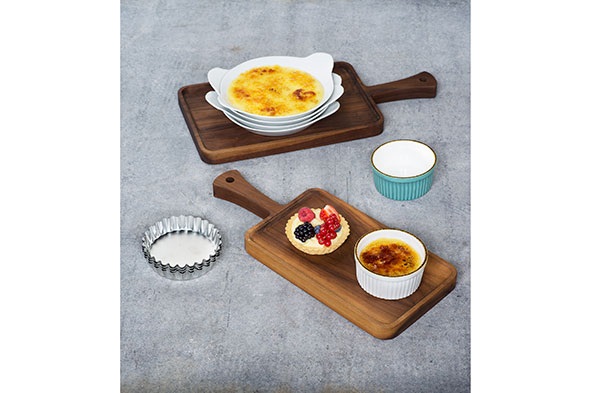Ramekin, Ø8,8x4,4cm, blå/grøn, porcelæn, BRISBANE, (6 stk.)