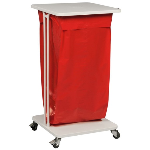 [11033] Affaldsstativ, Sækko-Boy, 120 l, hvid, med soft close låg, (1 stk.)