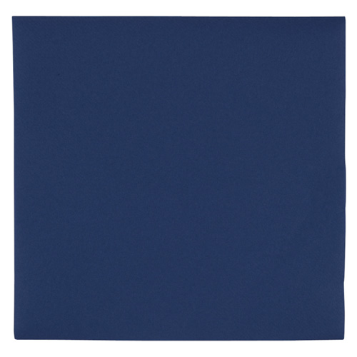Stikdug, 80x80cm, mørkeblå, airlaid, (100 stk.)