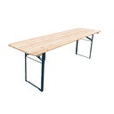 Klapbord, München Pro, 60x220x75h cm, fyrretræ, (2 stk.)