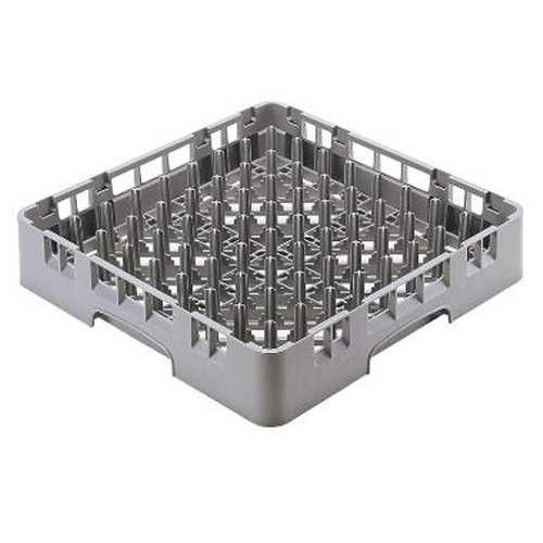 [19407] Opvaskekurv, til Tallerkner, Cambro, 50x50cm, plast, Grå, (1 stk.)