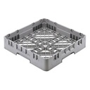 Opvaskekurv, til glas og kopper, Cambro, 50x50x10.1cm, Plast, Grå, ( stk.)