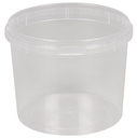 Condi bøtte, 9,7cm, Ø122mm, 800 ml, klar, PP, (360 stk.)