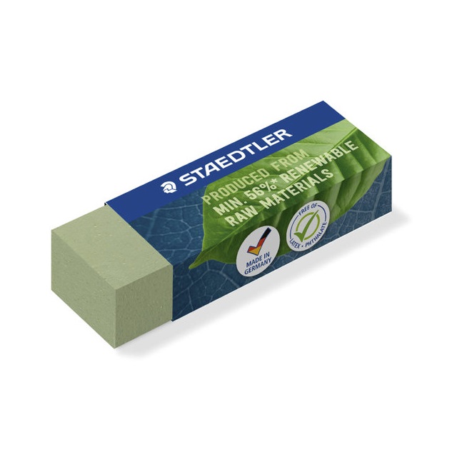 Viskelæder, STAEDTLER, 526, 80, genanvendt materiale 56%, (20 stk.)