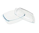 Ovnfad med låg, cocotte, 5,1l, 34x21,5x10cm, op til 500grader, (1 stk.)