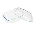 Ovnfad med låg, cocotte, 5,1l, 34x21,5x10cm, op til 500grader, (1 stk.)