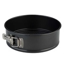 Springform, rund, Ø20cm, sort, carbonstål, (1 stk.)