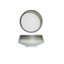 Skål på fod, Ø13-15,5x7,4cm, stentøj, SPLENDIDO, (6 stk.)