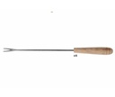 Fonduegafler, træhåndtag, rustfri stål, FONTESTIC, (6 stk.)