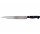 Kødkniv, kokkekniv, 20,5cm, rustfri stål, sort, DELISH, (1 stk.)