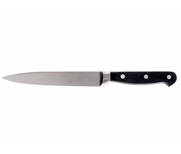 Universalkniv, 14cm, rustfri stål, sort, DELISH, (1 stk.)