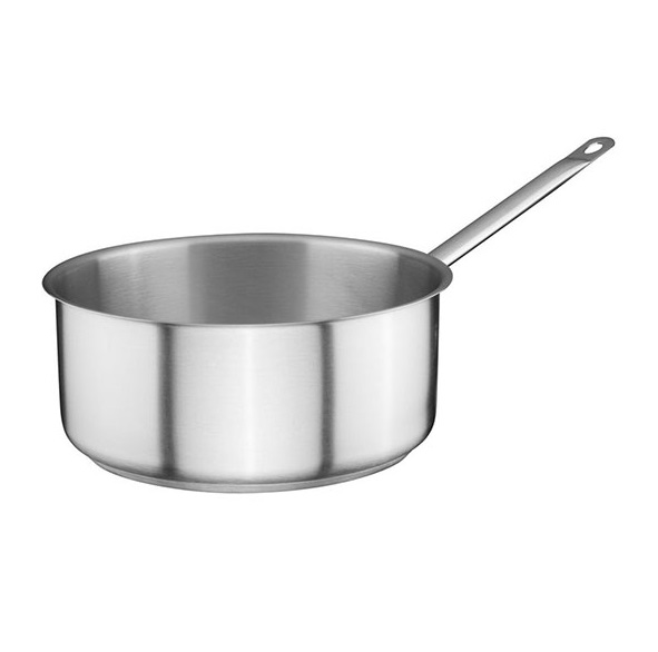 [21178] Sovsegryde, 1,5l, Ø16x7,5cm, rustfri stål, til alle varmeplader, C&T PROFESSIONALS, (1 stk.)