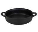 Ovnfad med håndtag, sort stentøj, Ø22x32,5cm, 1,75l, MADISON, (1 stk.)