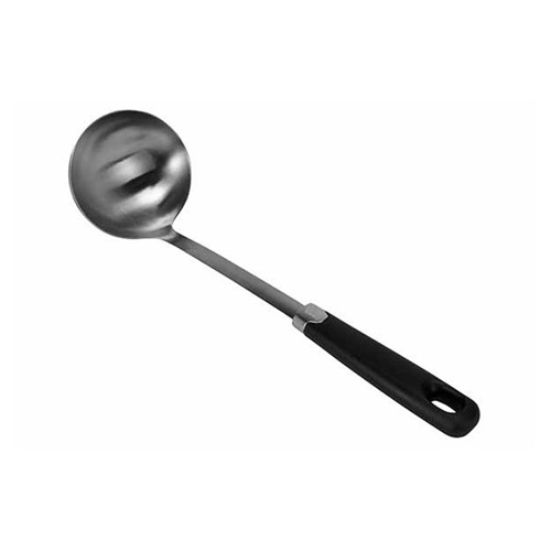 [21199] Suppeøse, rustfri stål, sort, DELISH, (1 stk.)