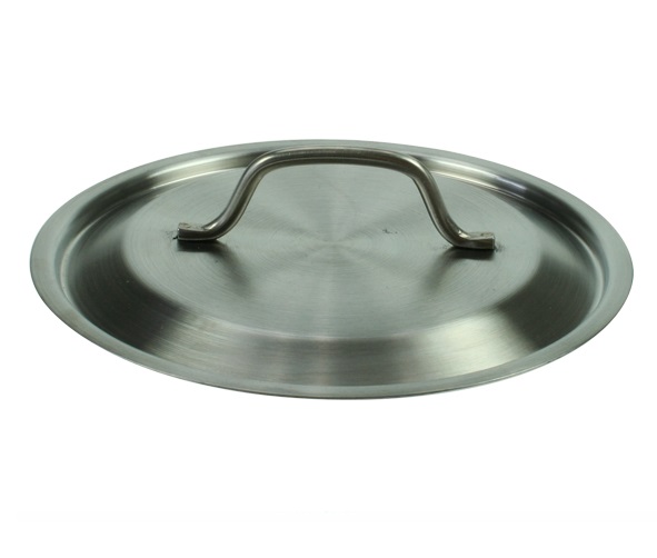Låg til gryde, Ø24cm, rustfri stål, (1 stk.)