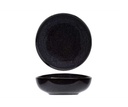 Skål, Ø21, porcelæn, sort, BLACK GRANITE, (4 stk.)