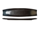 Serveringsfad, rektangulær, 51x13x3,5cm, stentøj, sort, YORU, (2 stk.)