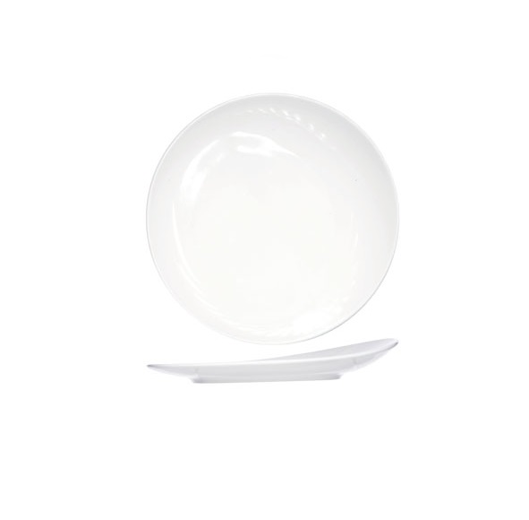 Desserttallerken, hvid, Ø21cm, porcelæn, FESTIVO,  (12 stk.)