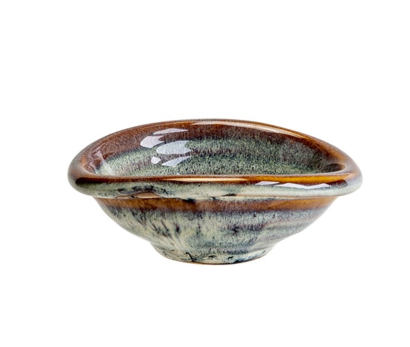 Lille serveringsskål, oval, Ø10x8,5x3,6cm, stentøj, ARARAT, (20 stk.)
