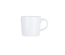 Krus med hank, 330ml, Ø9,5x8,8cm, hvid, porcelæn, ESSENTIALS, (6 stk.)