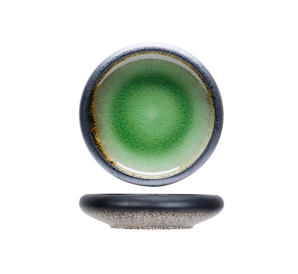 Serveringsskål, 600ml, Ø20,3x5cm, mørk/grøn, FERVIDO, (3 stk.)