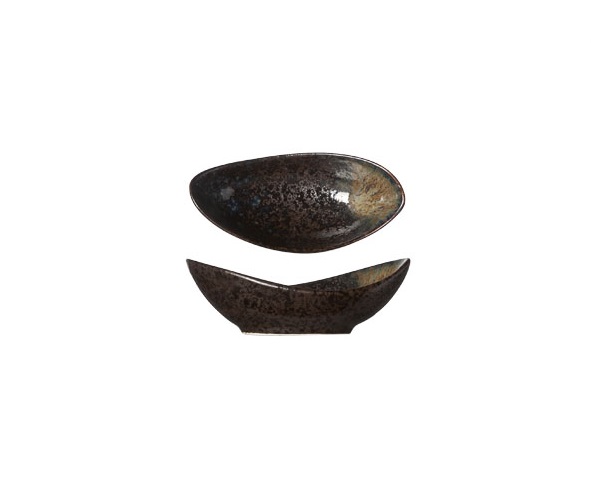 Skål, 25ml, Ø10x5x3cm, sort, stentøj, YORU, (12 stk.)