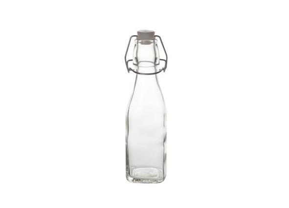 [21442] Patentflaske, 25cl, Ø5,8x20cm, glas, (24 stk.)