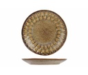 Brødtallerken, Ø14cm, rund, brun, stentøj, ARAKI HAZEL, (10 stk.)