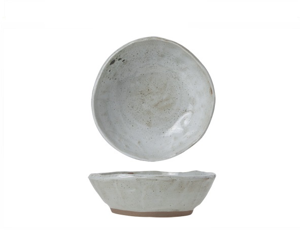 Skål, Ø15x4,5cm, grå, porcelæn, DOLMEN, (6 stk.)