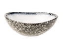 Skål, oval, stentøj, Ø14,8x13,5x5,5cm, (5 stk.)