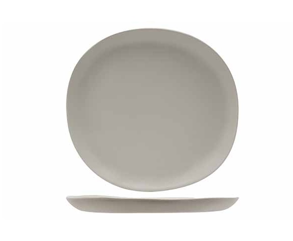 Middagstallerken, rund, Ø28x1,7cm, beige, melamin, KUPO, (4 stk.)