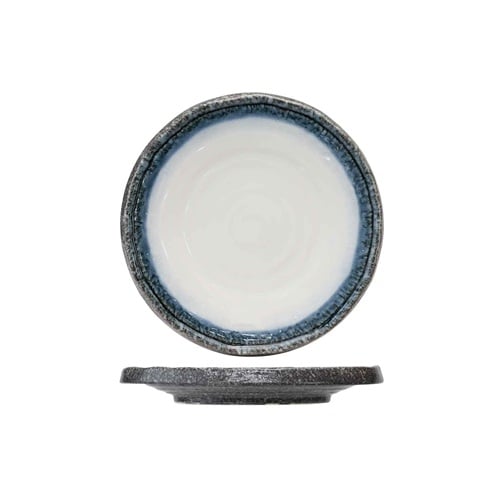 [21502] Frokosttallerken, stentøj, rund, Ø22x3cm, SEA PEARL, (3 stk.)