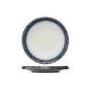 Frokosttallerken, stentøj, rund, Ø22x3cm, (3 stk.)