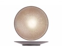 Brødtallerken, rund, Ø14x3cm, brun, stentøj, DIVINE EARTH, (6 stk.)
