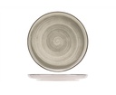 Desserttallerken, stentøj, grå, rund, Ø20cm, BALTIC, (6 stk.) 