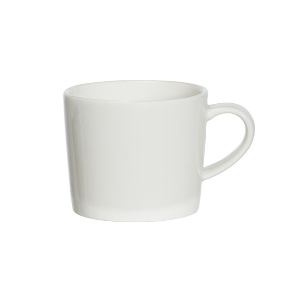 [21524] Kop med hank, hvid, 100ml, Ø6,3x5,5cm, OSLO, (12 stk.)