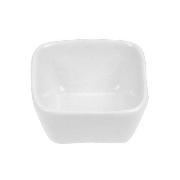 [21533] Små serveringsskåle, Ø5,5x3cm, hvid, porcelæn, (6 stk.)