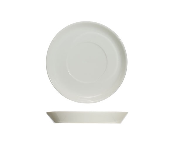 [21540] Underkop, Ø12cm, hvid, porcelæn, OSLO, (12 stk.)